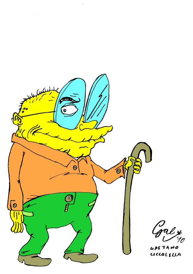 Cartoon man hat cane mask free wallpaper for mobile - medium preview image