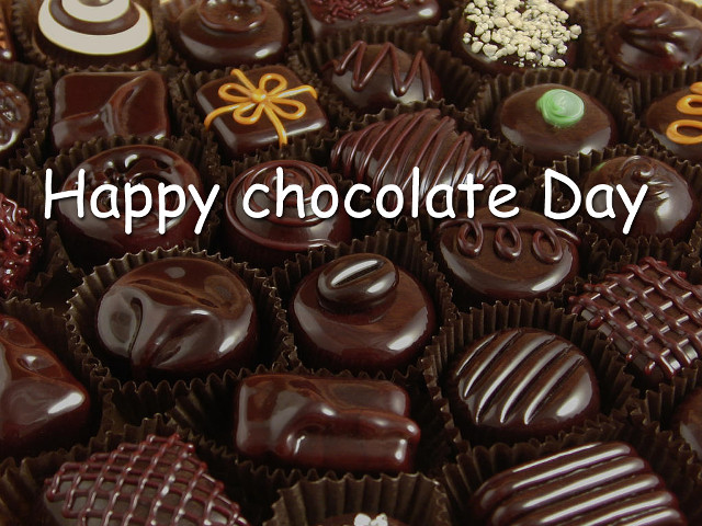 Happy chocolates box food focus free wallpaper for desktop - medium preview image