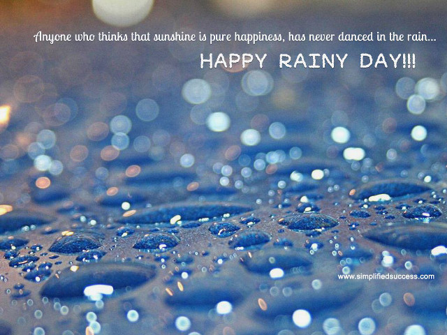Blue raindrop quote raindrops image free wallpaper for desktop - medium preview image