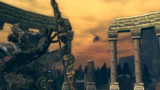 Armor pillar cityscape sunset twilight free wallpaper for desktop - medium preview image