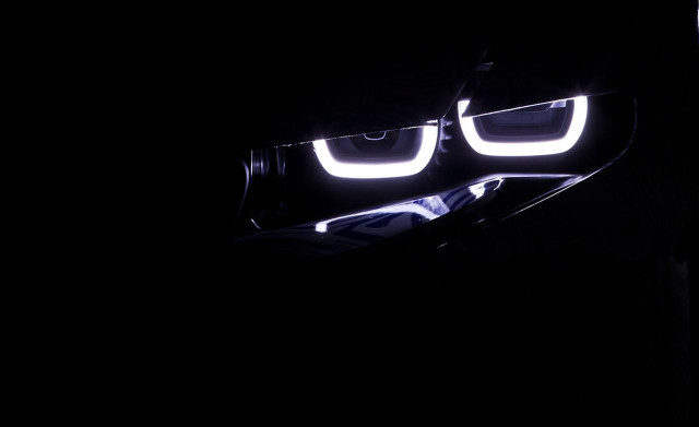 Car headlights glowing dark clock free wallpaper for desktop - medium preview image