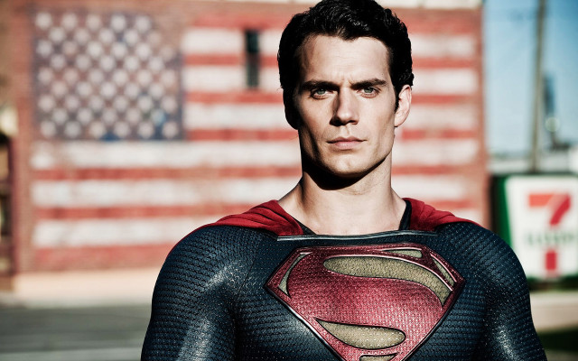 Man superman suit building american free wallpaper for desktop - medium preview image