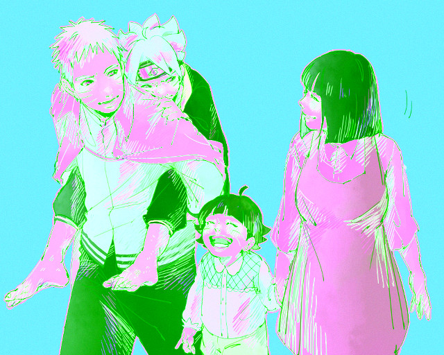 Family child man woman standing free wallpaper for desktop - medium preview image