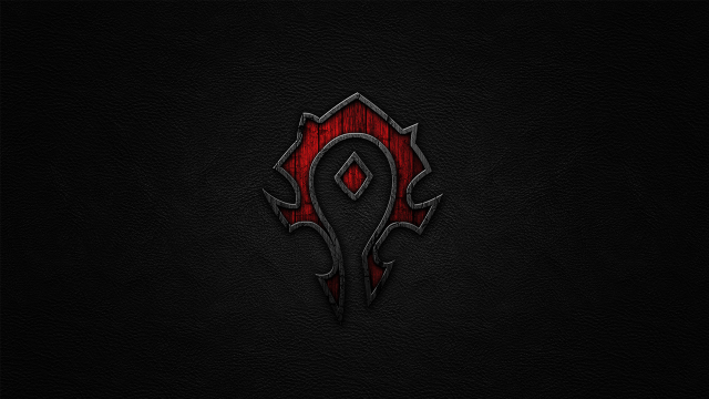 Red black logo leather background free wallpaper for desktop - medium preview image