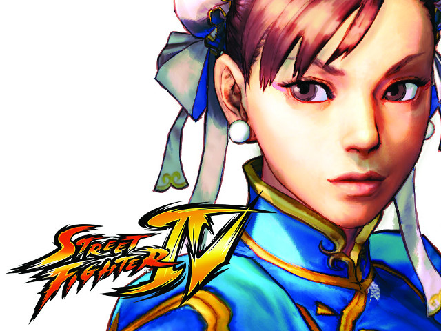 Woman blue outfit bow hair free wallpaper for desktop - medium preview image