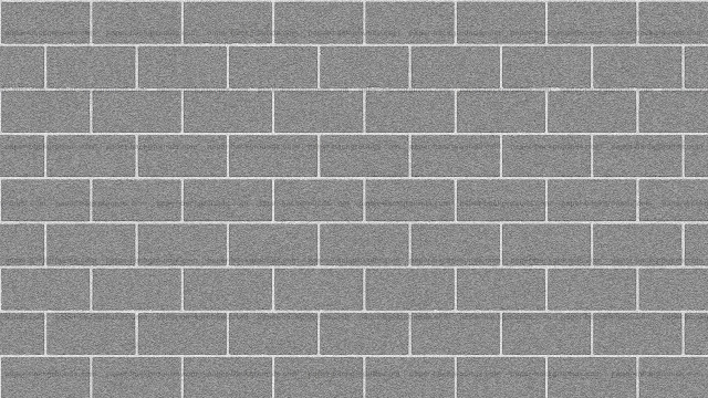 Gray brick wall white black free wallpaper for desktop - medium preview image