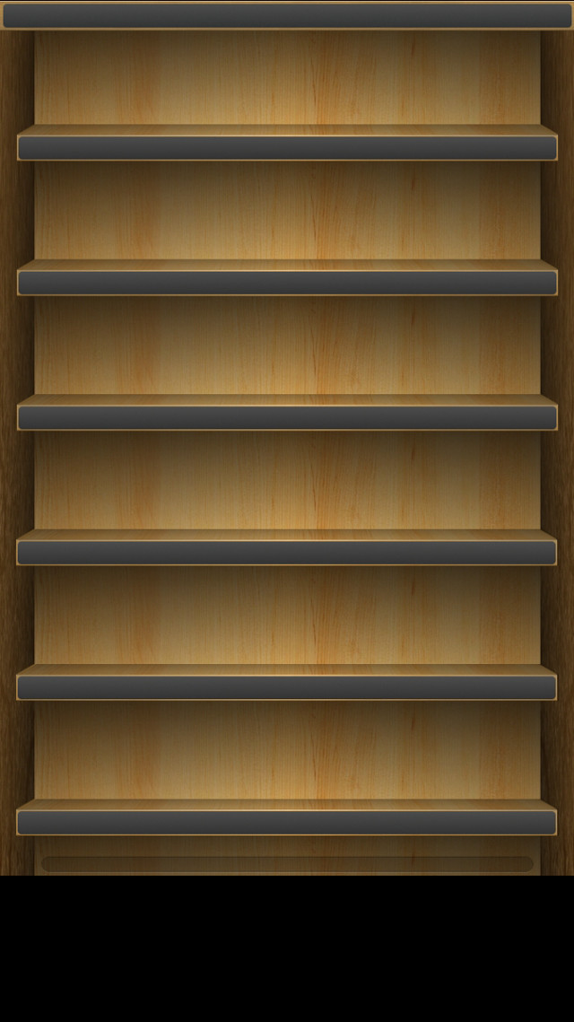 Wooden metal shelf black background free wallpaper for mobile - medium preview image