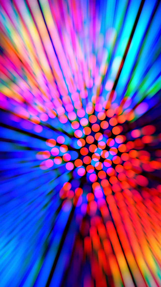 Colorful abstract background circular design #5 free wallpaper for mobile - medium preview image