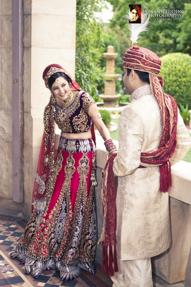 Man woman indian attire balcony free wallpaper for mobile - medium preview image