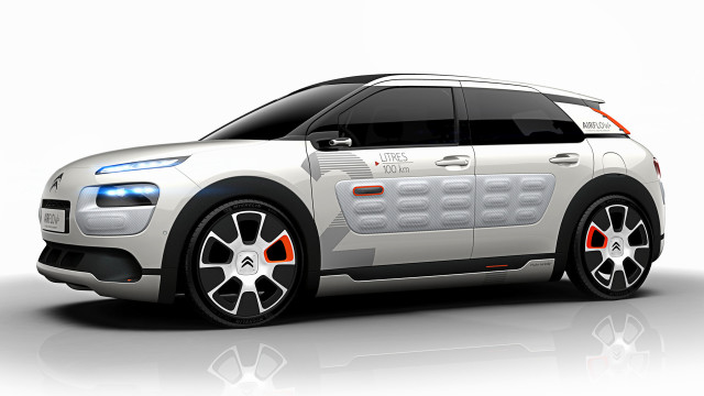 White car red stripe side free wallpaper for desktop - medium preview image