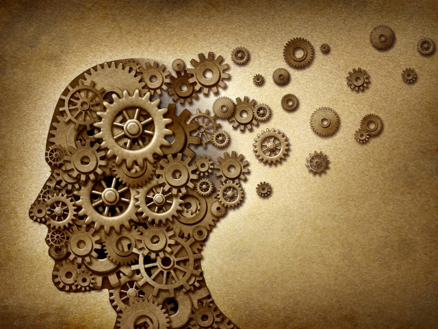 Person head gears brown background free wallpaper for desktop - medium preview image