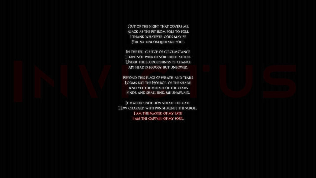 Inv us red text black free wallpaper for desktop - medium preview image