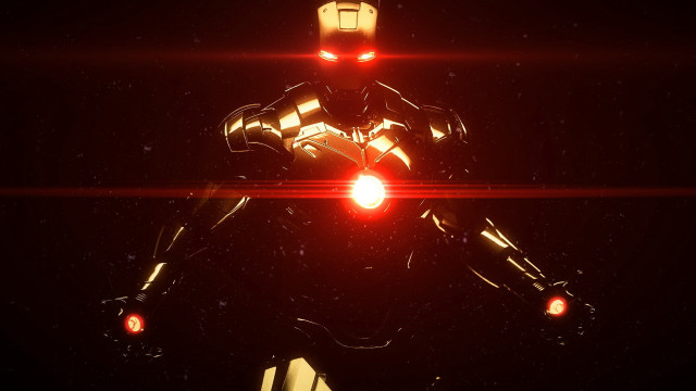 Robot red light chest arms free wallpaper for desktop - medium preview image