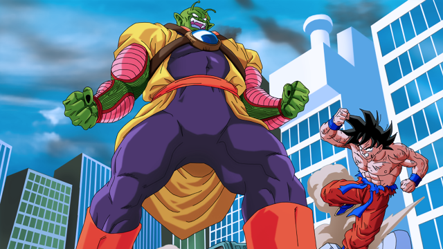 Dragon man city buildings sky free wallpaper for desktop - medium preview image