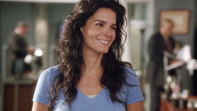 Woman long hair smiling room free wallpaper for desktop - medium preview image