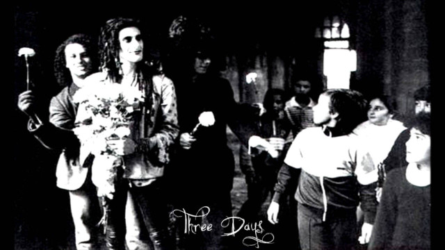 Group people hallway walking line free wallpaper for desktop - medium preview image