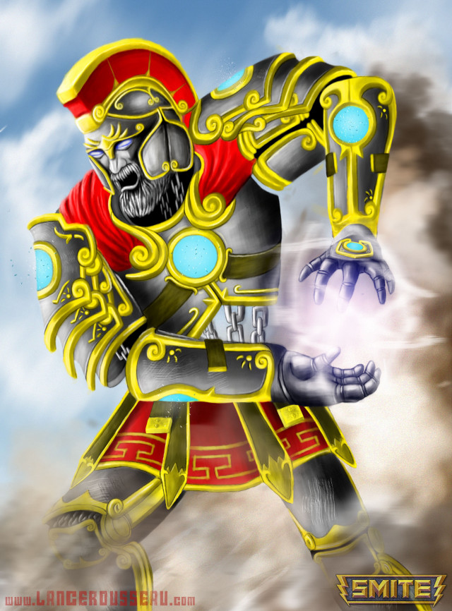 Man in armor holding ball free wallpaper for mobile - medium preview image