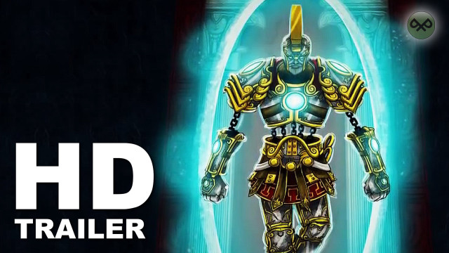 Man armor doorway halo center free wallpaper for desktop - medium preview image