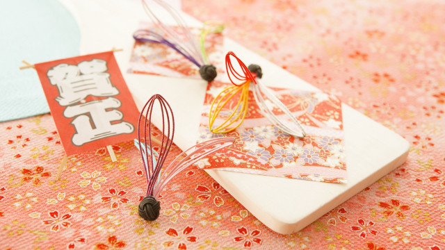 Asian decorations hello sign kimono free wallpaper for desktop - medium preview image