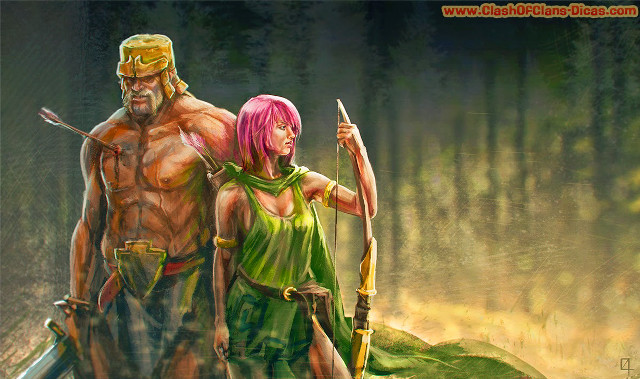 Pink hair forest epic fantasy free wallpaper for desktop - medium preview image