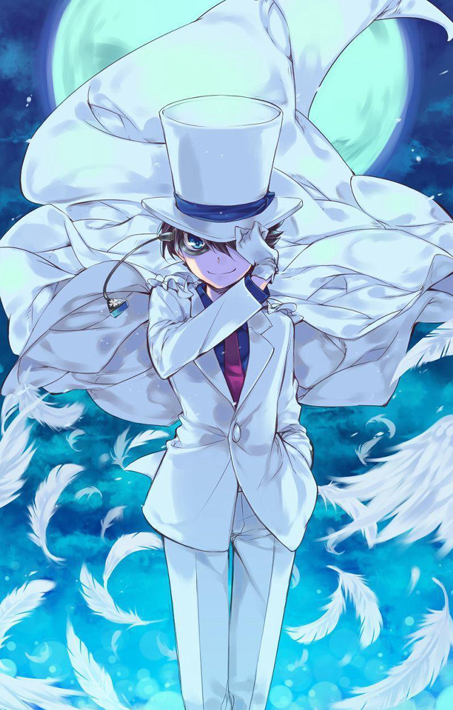 Moon wings man white suit #2 free wallpaper for mobile - medium preview image