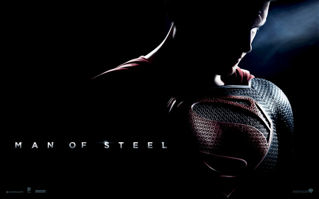 Man of steel poster superman free wallpaper for desktop - medium preview image