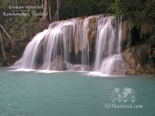 Waterfall cascading water sign nature free wallpaper for desktop - medium preview image