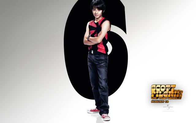 Man standing black white number free wallpaper for desktop - medium preview image