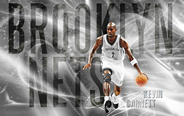 Basketball player running ball brooklyn free wallpaper for desktop - medium preview image