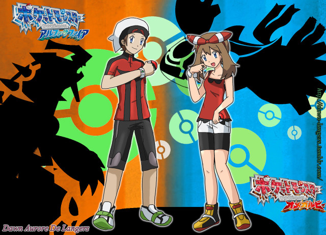Anime couple colorful background black free wallpaper for desktop - medium preview image