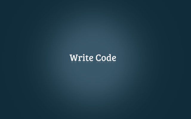 Write code dark background blue free wallpaper for desktop - medium preview image