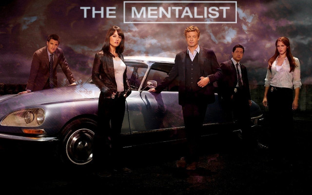 Mentalist promo group car formal free wallpaper for desktop - medium preview image
