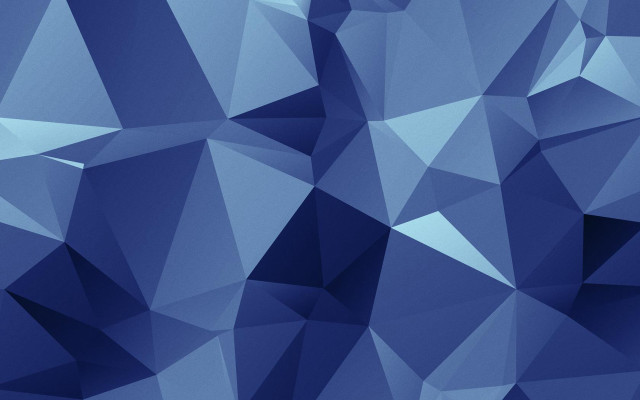 Blue abstract low poly blurred #4 free wallpaper for desktop - medium preview image