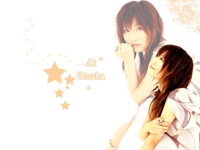 Two asian women stars background free wallpaper for desktop - medium preview image