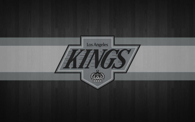 Los angeles kings logo black free wallpaper for desktop - medium preview image