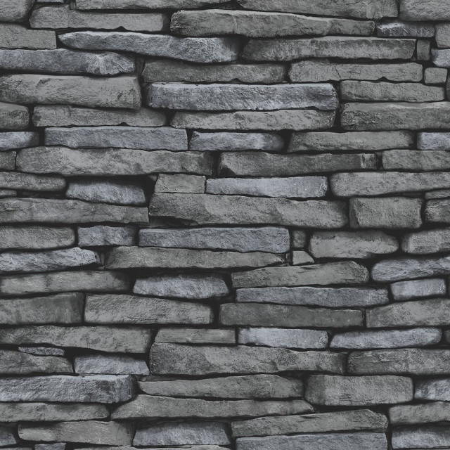 Stone wall black white background free wallpaper for tablet - medium preview image