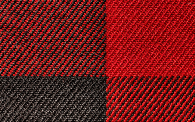 Red black checkered fabric macro free wallpaper for desktop - medium preview image
