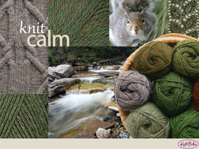 Squirrel yarn balls collage basket free wallpaper for desktop - medium preview image