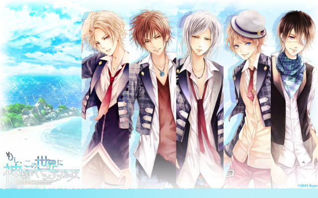 Young men beach blue sky free wallpaper for desktop - medium preview image