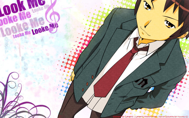 Man suit tie music note free wallpaper for desktop - medium preview image