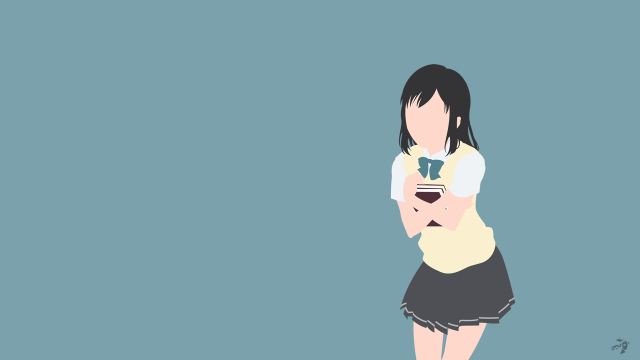 Woman skirt cellphone looking blue free wallpaper for desktop - medium preview image