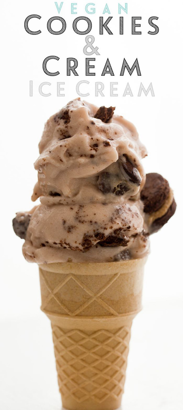 Vegan cookies and cream ice free wallpaper for mobile - medium preview image