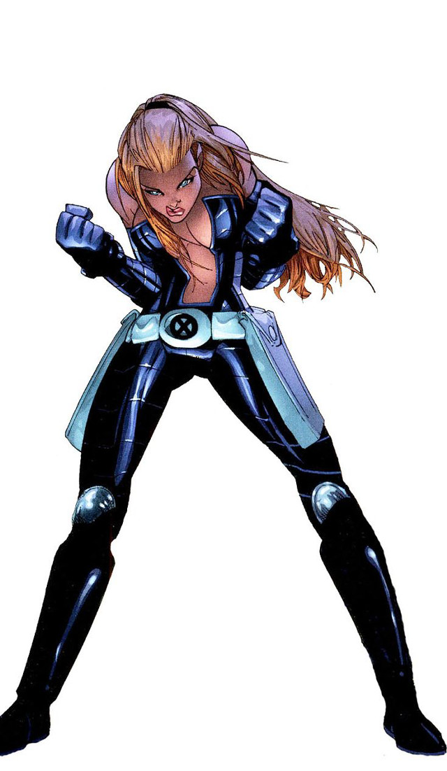 Woman black white suit sword free wallpaper for mobile - medium preview image