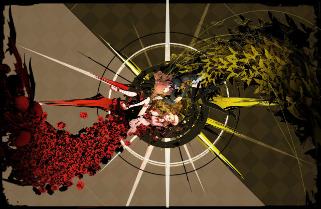 Woman surrounded by plants and free wallpaper for desktop - medium preview image