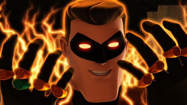 Cartoon character glowing eyes red free wallpaper for desktop - medium preview image