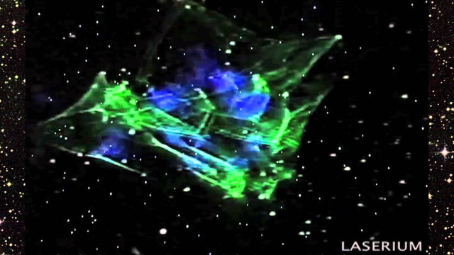 Green blue object black background free wallpaper for desktop - medium preview image