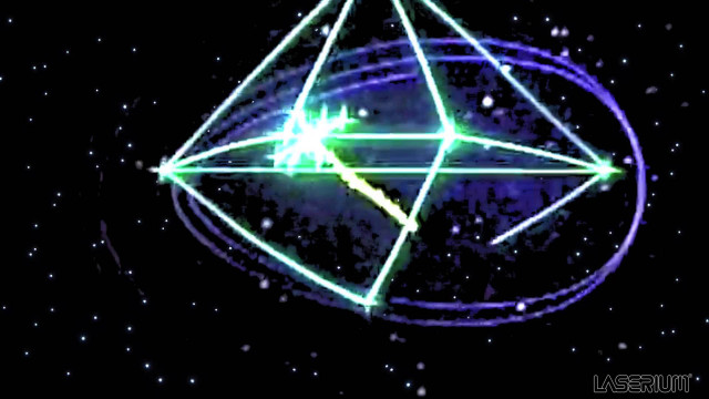 Blue green starry sky light free wallpaper for desktop - medium preview image