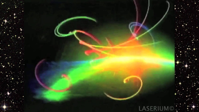 Colorful swirl light dark sky free wallpaper for desktop - medium preview image