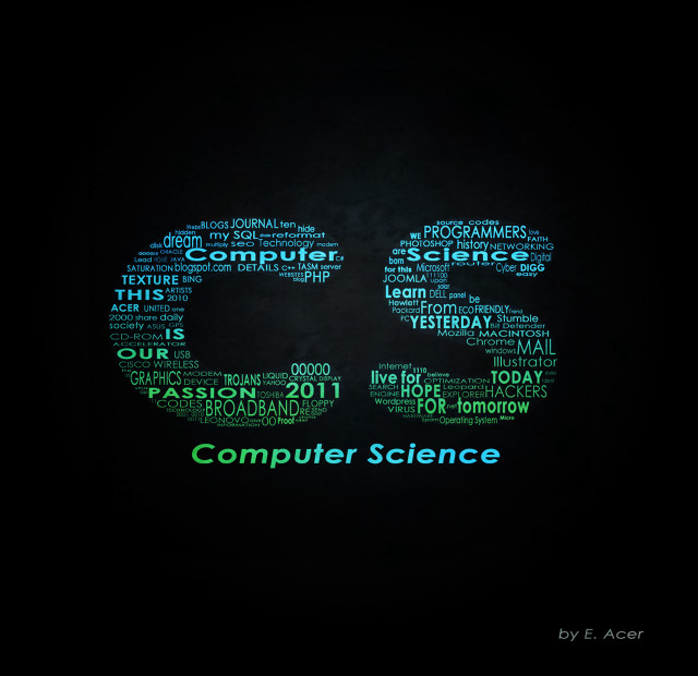 Computer science wordcloud 50 green free wallpaper for tablet - medium preview image