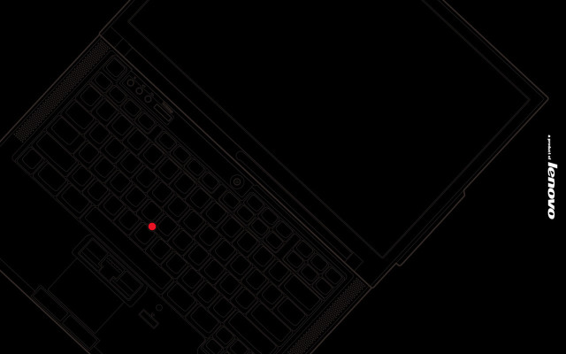 Computer keyboard red dot side free wallpaper for desktop - medium preview image
